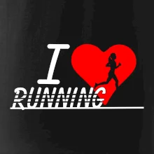 I love running dievča