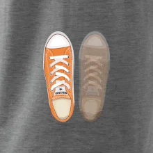 Párové topánky - oranžové Párové topánky - oranžové