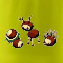 Gaštanové zvieratká - v rade