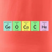 Geocache - periodická tabuľka