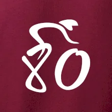 Cyklista oslavuje osemdesiatiny  (80)