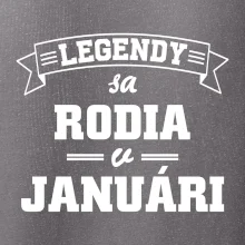 Legendy sa rodia v januári