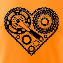 Srdce plné cyklo dielov