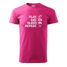 Play Eat Sleep Repeat americký fotbal Play Eat Sleep Repeat americký fotbal