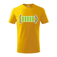 Rodinné tričká - batéria - dieťa