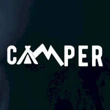 Camper nápis Camper nápis
