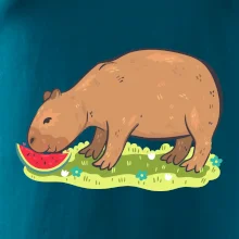 Kapybara a melón Kapybara a melón