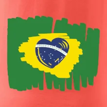 Brazília vlajka srdca