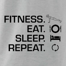 Fitness Eat Sleep Repeat