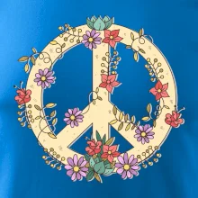 Peace symbol pieskový