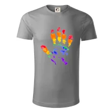 LGBT hand print
