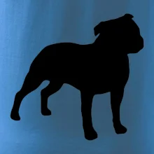 Americký stafordšírsky teriér Na prsníku