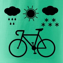 Cyklista za každého počasia