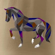 Kôň geometria farebný