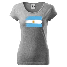 Argentína vlajka kreslená štetkou