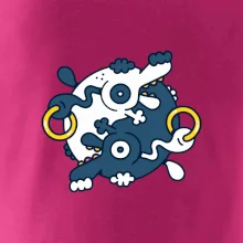 Yin & Yang abstraktné psy Yin & Yang abstraktné psy