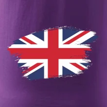 Britská vlajka roztrhaná