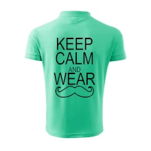 Keep calm and wear mustache Keep calm and wear mustache