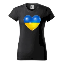 Ukrajina srdce vlajka Ukrajina srdce vlajka