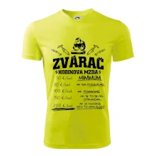 Hodinová mzda zvárač