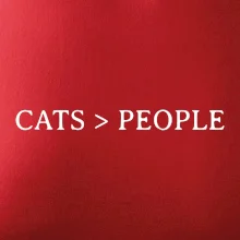 Cats > people Cats > people