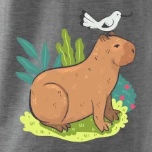 Kapybara a vtáčik Kapybara a vtáčik