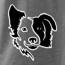 Border kólia obrys hlavy