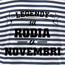 Legendy sa rodia v novembri