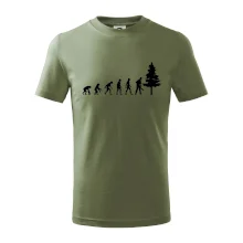 Evolúcia drevorubač - píla a strom Evolúcia drevorubač - píla a strom