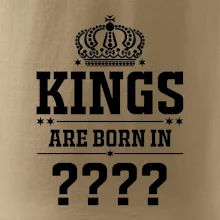 Kings are born in   (Vlastný mesiac narodenia)