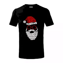 Merry Christmas obličej