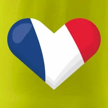 Francúzska vlajka srdca