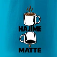 Hajime matte káva judo