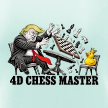 Donald Trump prohrává šachy s kachnou