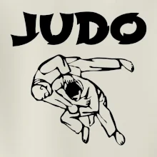 Judo nápis + postavy
