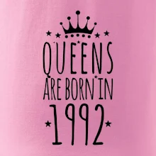 Queens are born in 1992 Queens are born in 1992