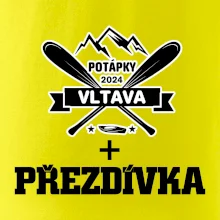 K vode - pádla hory (vlastný nápis)