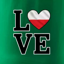 Love Poľská vlajka