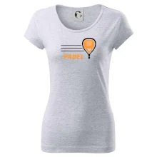 Padel - oranžová raketa