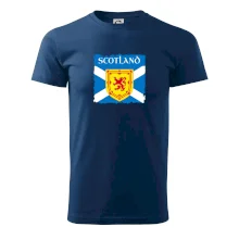 Škótska vlajka s erbom leva