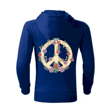 Peace symbol pieskový