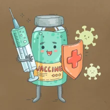 Cartoon vaccine Cartoon vaccine