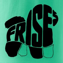 Bišónik - Fries nápis v tele