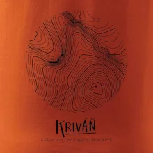 Kriváň - vrstevnice v kruhu