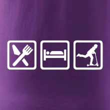 Eat sleep kolobeh - kolobežka