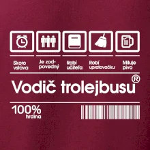 Čiarový kód - Vodič trolejbusu