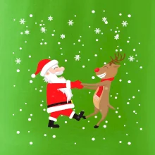 Tancujúci Santa a sob