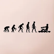 Evolúcia veslovanie 1 človek