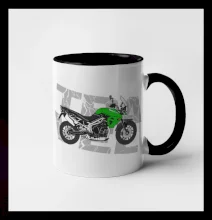 Cestovná enduro zelená