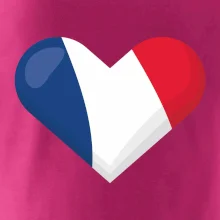 Francúzska vlajka srdca